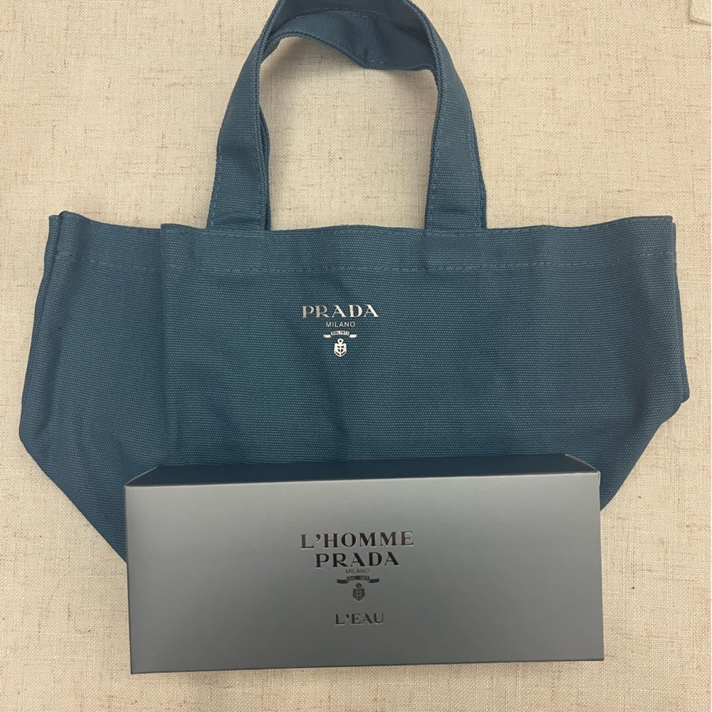 Prada toilet pouch canvas (new!) comes with box